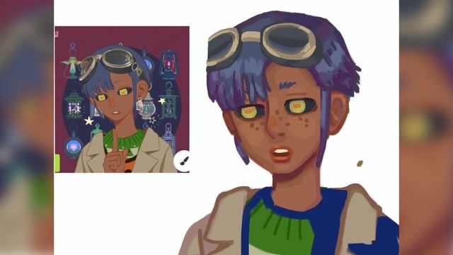 Создаю персонажей в picrew а затем перерисовываю их | +speed painting смотреть онлайн