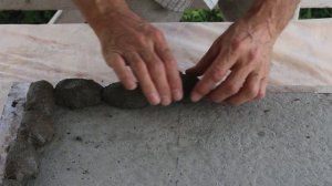 DIY Кашпо из цемента. Мастер класс.