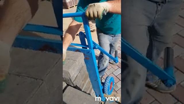 ШЕДЕВР!!! самодельные тележки специально для брусчатки смотреть онлайн