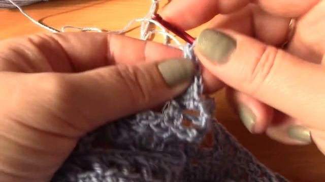 Вязание женской ажурной шапки Часть 6 из 8 смотреть онлайн