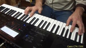 Европа Финал Cover на синтезаторе CasioCTK-7200. Europa Final Cover on CasioCTK-7200 synthesizer.