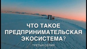 Жизнь в когнитивном мире. 3 серия. ПРЕДПРИНИМАТЕЛЬСКИЕ ЭКОСИСТЕМЫ