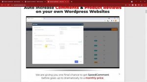 Speed Comment Auto Wordpress Comment Tool Review | auto product reviews on woocommerce