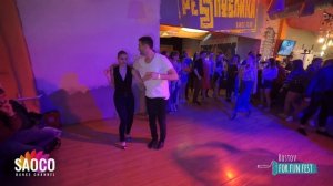 Aram Gulledge and Nika Volodina Salsa Dancing at Rostov For Fun Fest (Russia), Mon 04.11.2019 (SC)