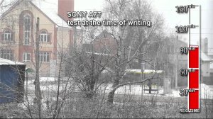 SONY a77.Test time video recording