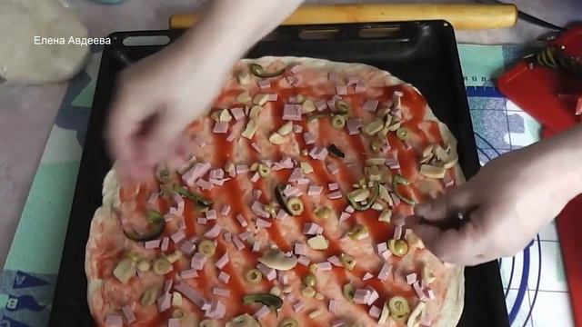 ПИЦЦА на тесте с кефиром смотреть онлайн