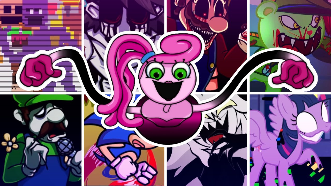 Mommytime but Every Turn a Different Character Sings ? (FNF Playtime Remix but Everyone Sings It) смотреть онлайн