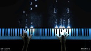 Tom Rosenthal - Lights Are On (Piano Tutorial) - Cover
