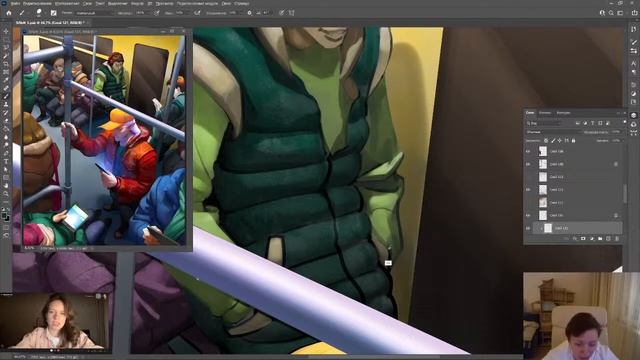 Стрим №226: Работа с иллюстрацией, рендер (часть 6) смотреть онлайн