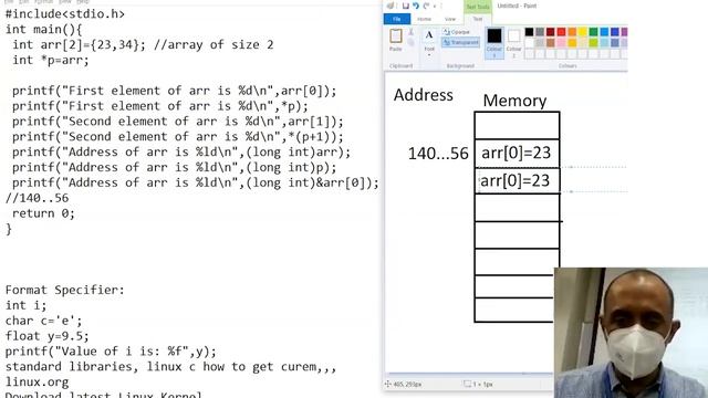 What are C Pointers, Address of, String as Char Array, Memory Reference, Operating Systems [Urdu]