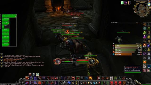 WoW Classic fury warrior Upper Blackrock Spire Rend run смотреть онлайн