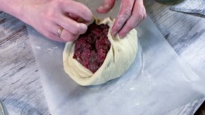 ОСЕТИНСКИЕ ПИРОГИ с начинкой из сыра и мяса