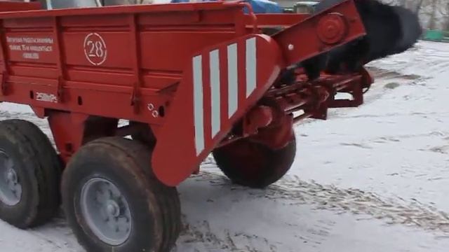 Разбрасыватель органических удобрений РОУ-6