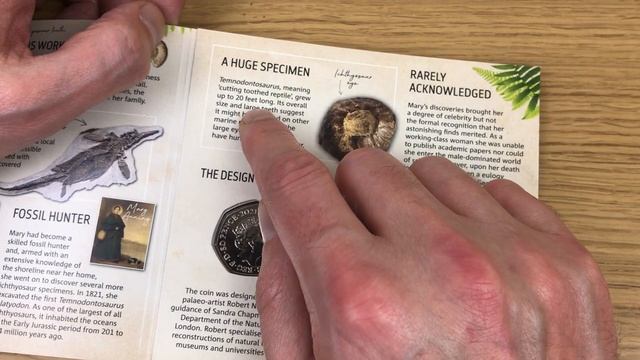 The New 50p Coin - Temnodontosaurus || Mary Anning Collection Unpackaging / Unboxing || Royal Mint смотреть онлайн