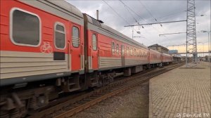ТЭП70-0347 с поездом Вильнюс - Клайпеда