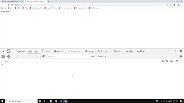 JavaScript Tutorial: Interaction - Alert, Prompt, Confirm | Web Development Tutorials #54