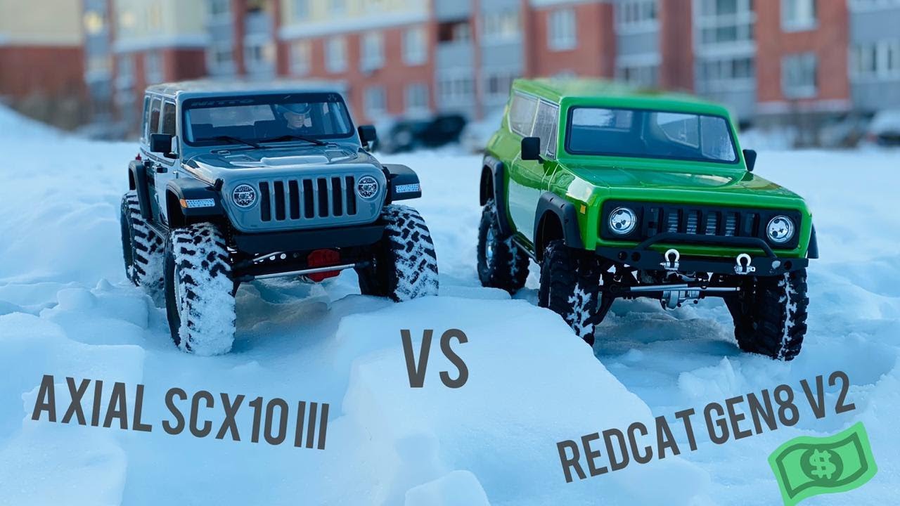Axial SCX10 III RTR vs Redcat Gen8 V2, ему однозначно нужна победа! | top rc crawler смотреть онлайн