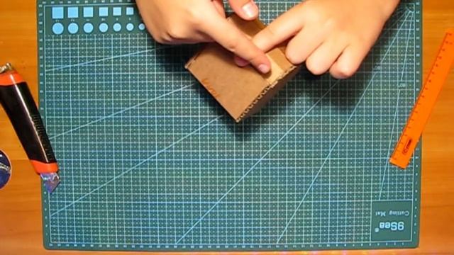 Как сделать сундук из картона