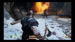 God of war / Kratos против Магни и Моди PS4 PRO.