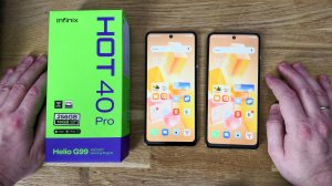 Обзор Infinix Hot 40 Pro и Hot 40: чем отличаются одинаковые на вид большие смартфоны?