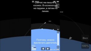 КАК ВЫЙТИ НА НИЗКУЮ ОРБИТУ ЗЕМЛИ В Space Flight Simulator
