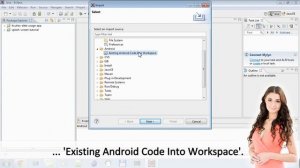 How to import an Android project into Eclipse Workspace