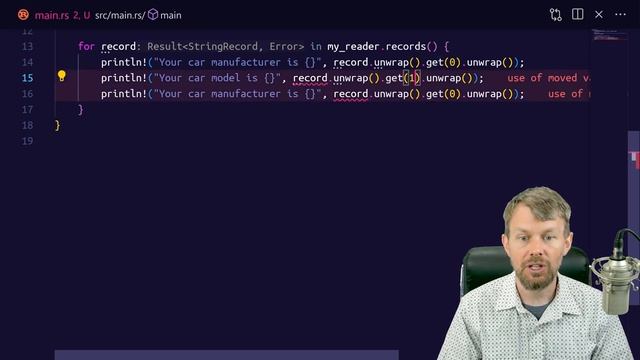 Read CSV Files with Rust CSV Crate ?? Rust Programming Tutorial for Developers смотреть онлайн