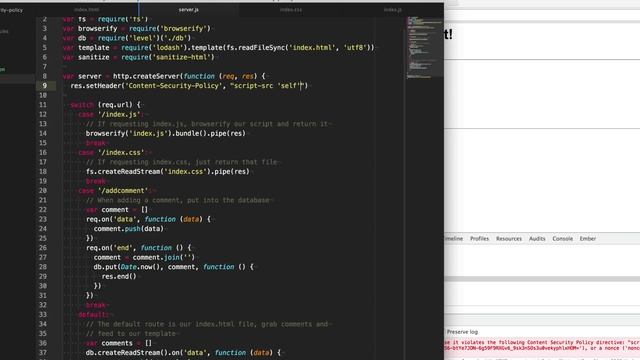 Content Security Policy смотреть онлайн