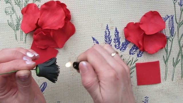 Мак из фоамирана смотреть онлайн