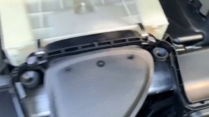 Porsche Cayenne engine cover removal (2019), air filter access tutorial