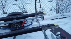 Ролики на лодочный прицеп.