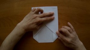 Сделать конверт из бумаги А4 своими руками. Оригами для письма из листа без клея.