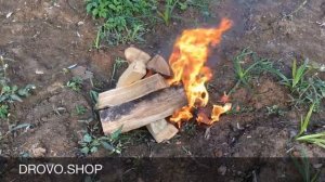 Горение Дубовых Дров - DROVO.SHOP