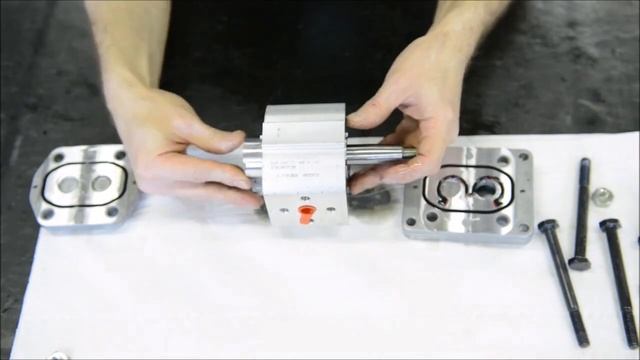 Переделка шестеренного насоса. Ремонт своими руками смотреть онлайн