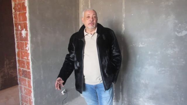 Отзыв клиента! Механическая штукатурка стен на площади 240 м2.