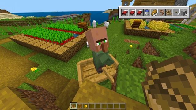 3 GRANJAS SIMPLES para EMPEZAR UN SURVIVAL TECNICO en MINECRAFT BEDROCK 1.20 ✅ смотреть онлайн