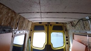 Утепление фургона: пенопласт 45+ ППУ + ЭППС