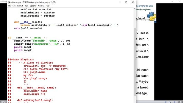 Checklist before designing a Class смотреть онлайн