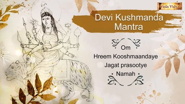 MAHASHAKTI MANTRA | Day 4 Kushmanda Mata Mantra 108 Times | Navratri नवरात्रि | कूष्माण्डा देवी смотреть онлайн