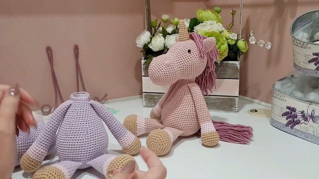 ♥♥ продолжаю вязать самых красивых единорогов ♥♥ смотреть онлайн