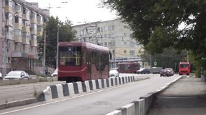 Trams in Kazan, Russia 2021: Трамваи в Казани