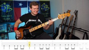King Nothing - Metallica (Bass Cover with Tabs)