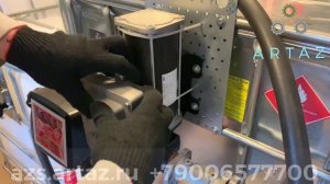 Мини АЗС для бензина 220 вольт с фильтрами, автоматическим пистолетом и счетчиком Artaz Benz200420