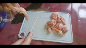 Маринованные брюшки форели