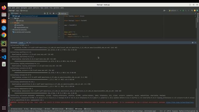 FastAPI app with docker and docker compose | FD2