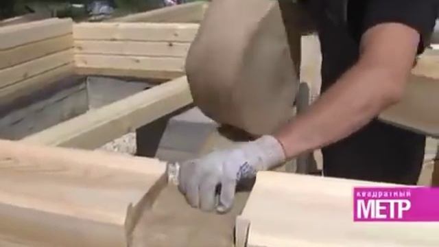 Сборка дома из профилированного бруса - особенности