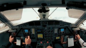 Cockpit view L-410 departure from RW29 UIAA Chita Russia. Взлёт Л-410 Чита Кадала.