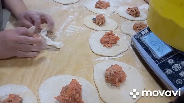 Расстегай с горбушей/как приготовить расстегаи/расстегаи с рыбой