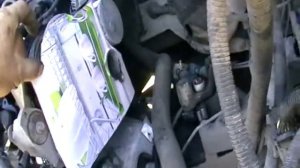 Установка механического насоса на Форд Транзит