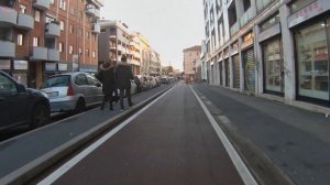 Ciclabile di via Pellegrino Rossi, Carlo Imbonati - Milano